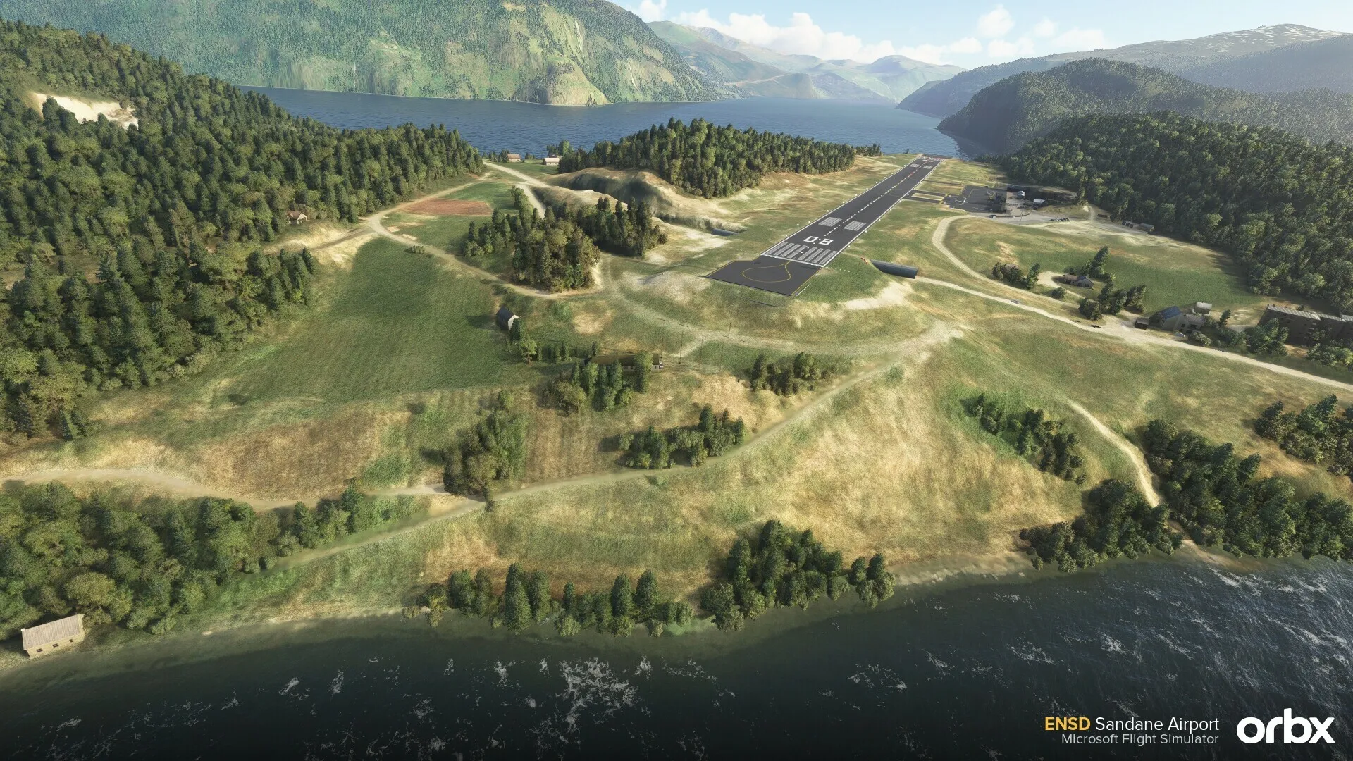 Аэропорт ENSD ( Сандане, Норвегия )