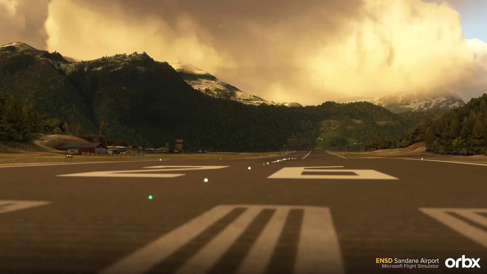 Аэропорт ENSD ( Сандане, Норвегия )