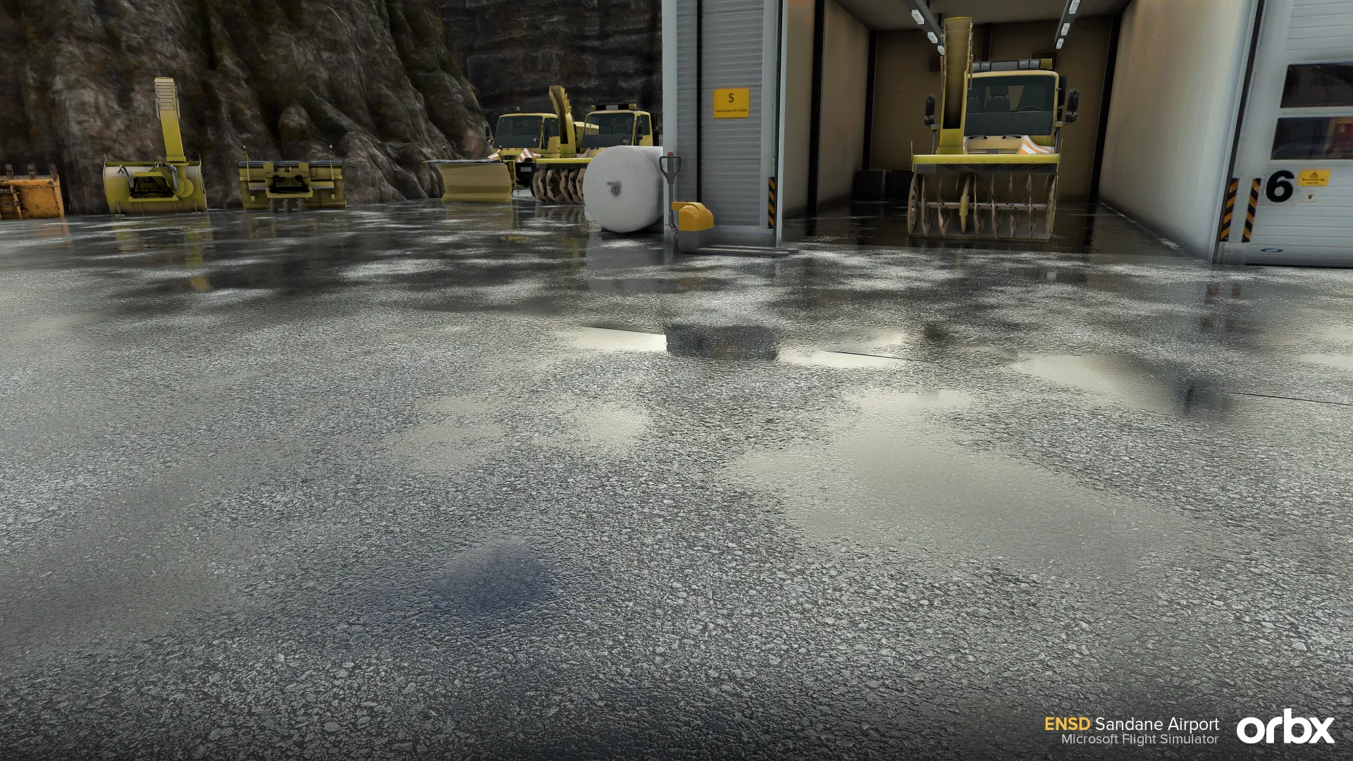 Аэропорт ENSD ( Сандане, Норвегия )