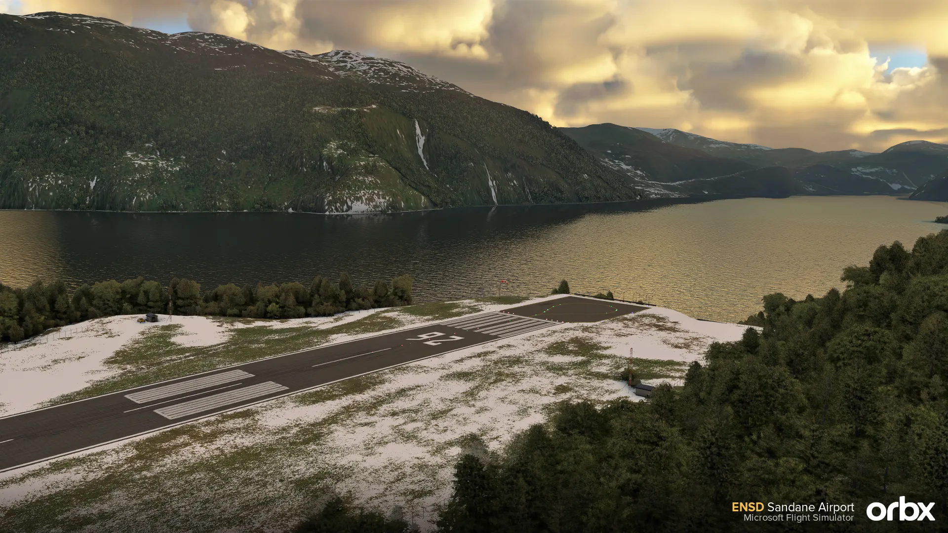 Аэропорт ENSD ( Сандане, Норвегия )