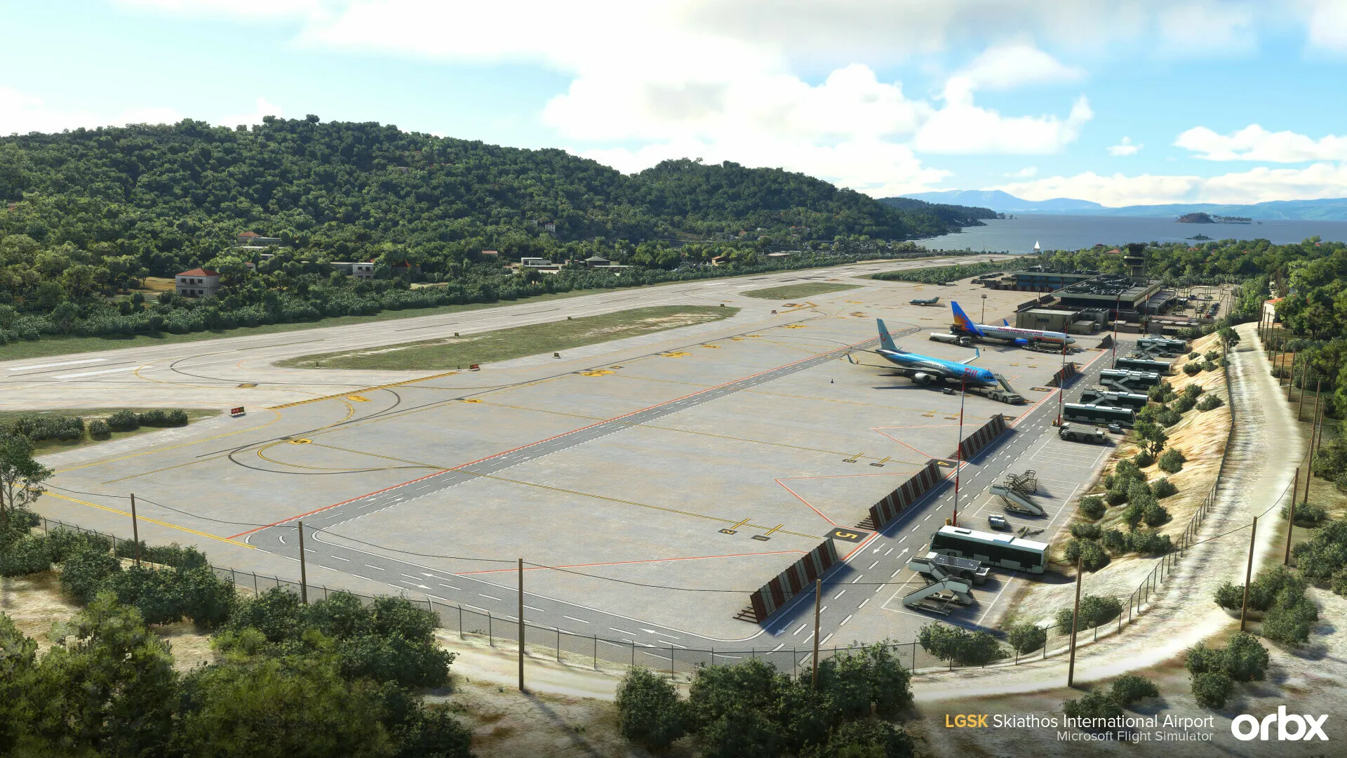 Аэропорт LGSK ( Скиатос, Греция )