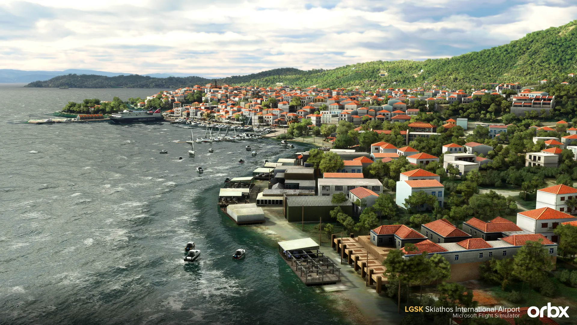 Аэропорт LGSK ( Скиатос, Греция )