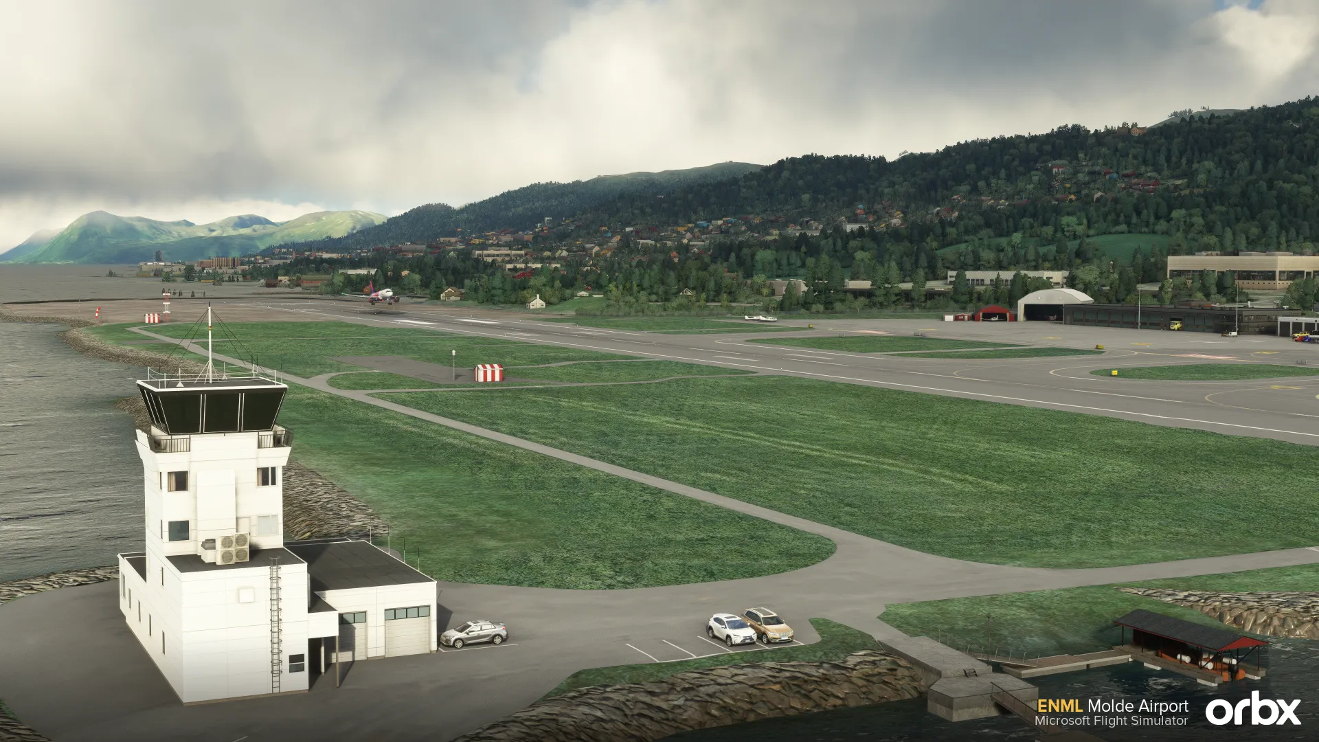 Аэропорт ENML ( Молде, Норвегия )
