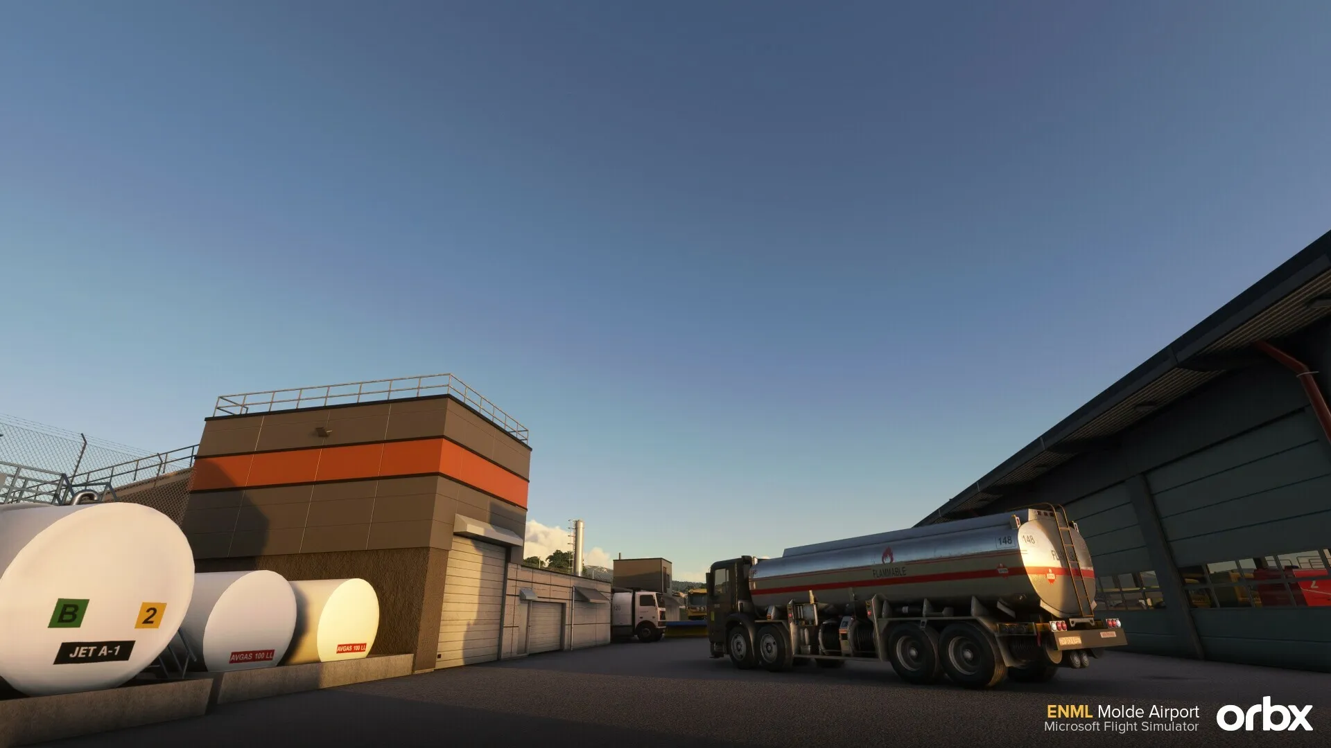 Аэропорт ENML ( Молде, Норвегия )