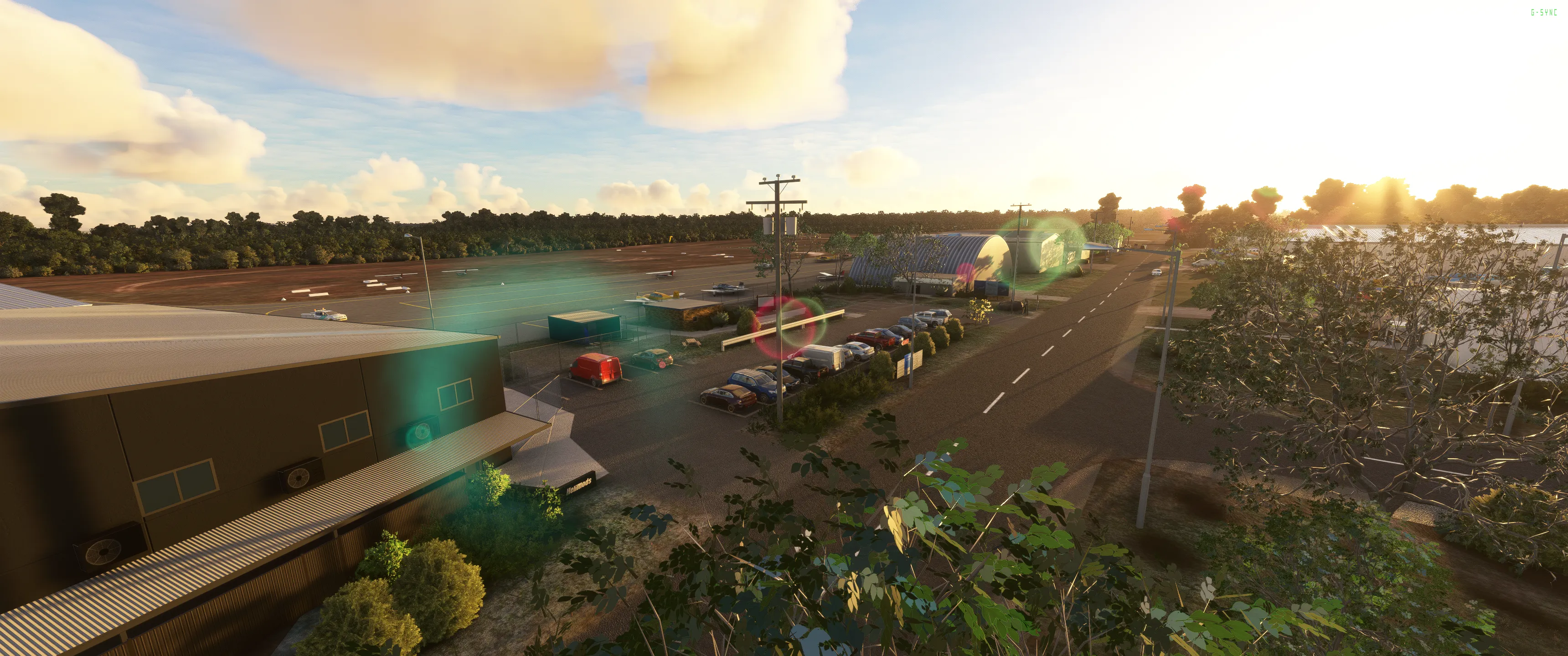 Аэропорт YCDR ( Калаундра, Австралия )