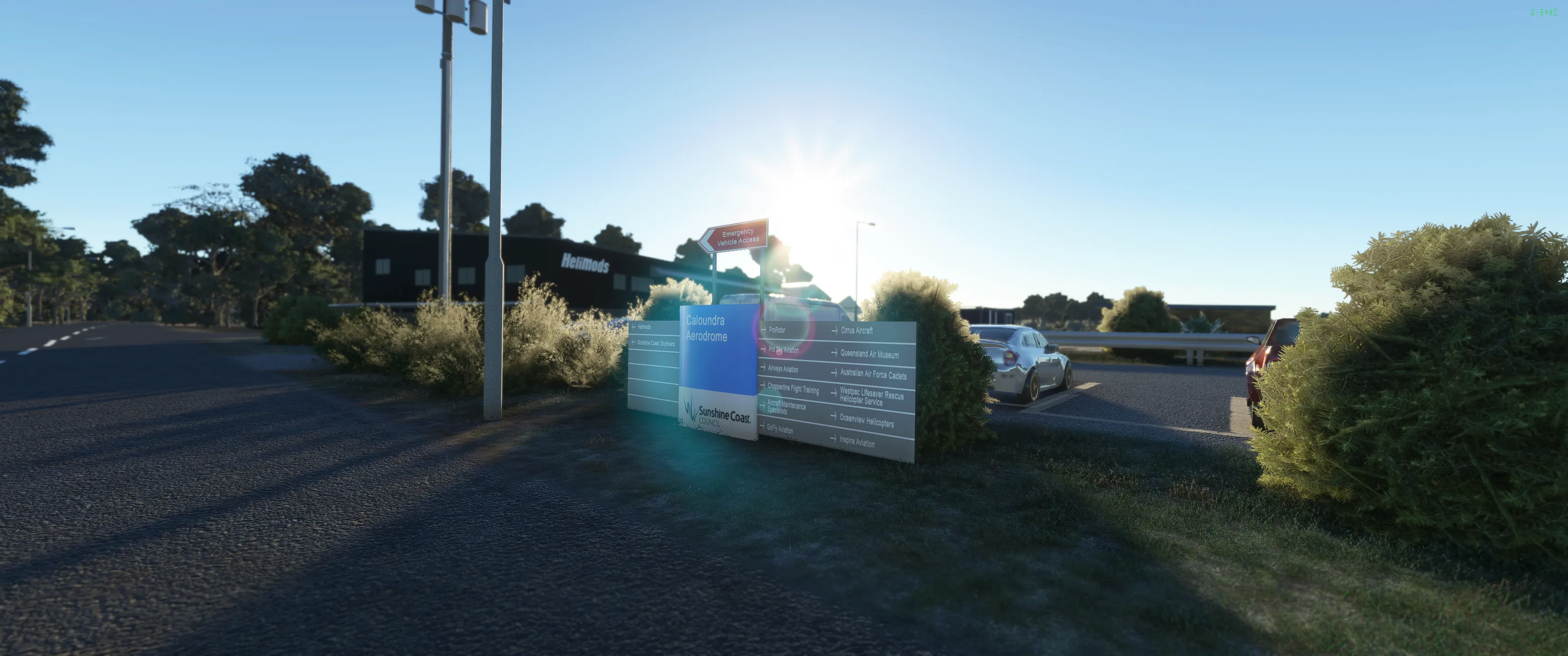 Аэропорт YCDR ( Калаундра, Австралия )