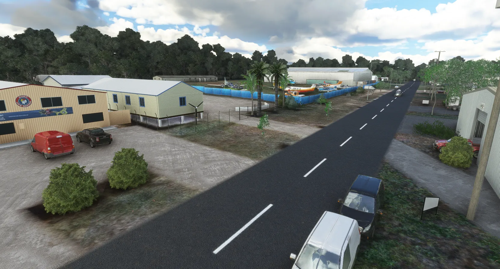 Аэропорт YCDR ( Калаундра, Австралия )