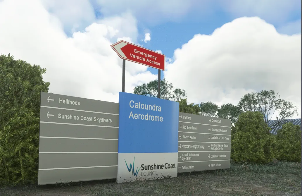 Аэропорт YCDR ( Калаундра, Австралия )