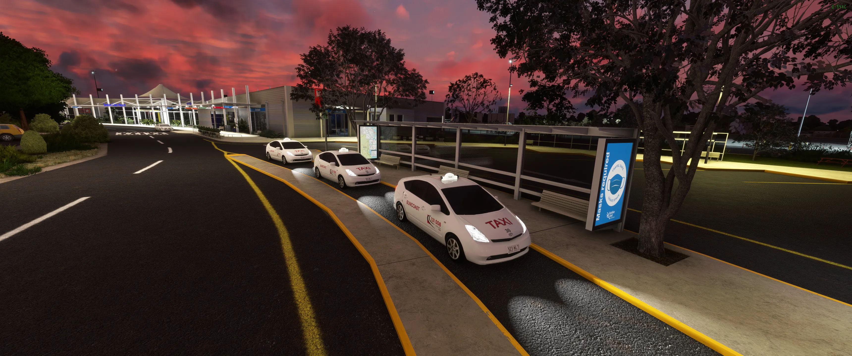 Аэропорт YBSU ( Маркула, Австралия )