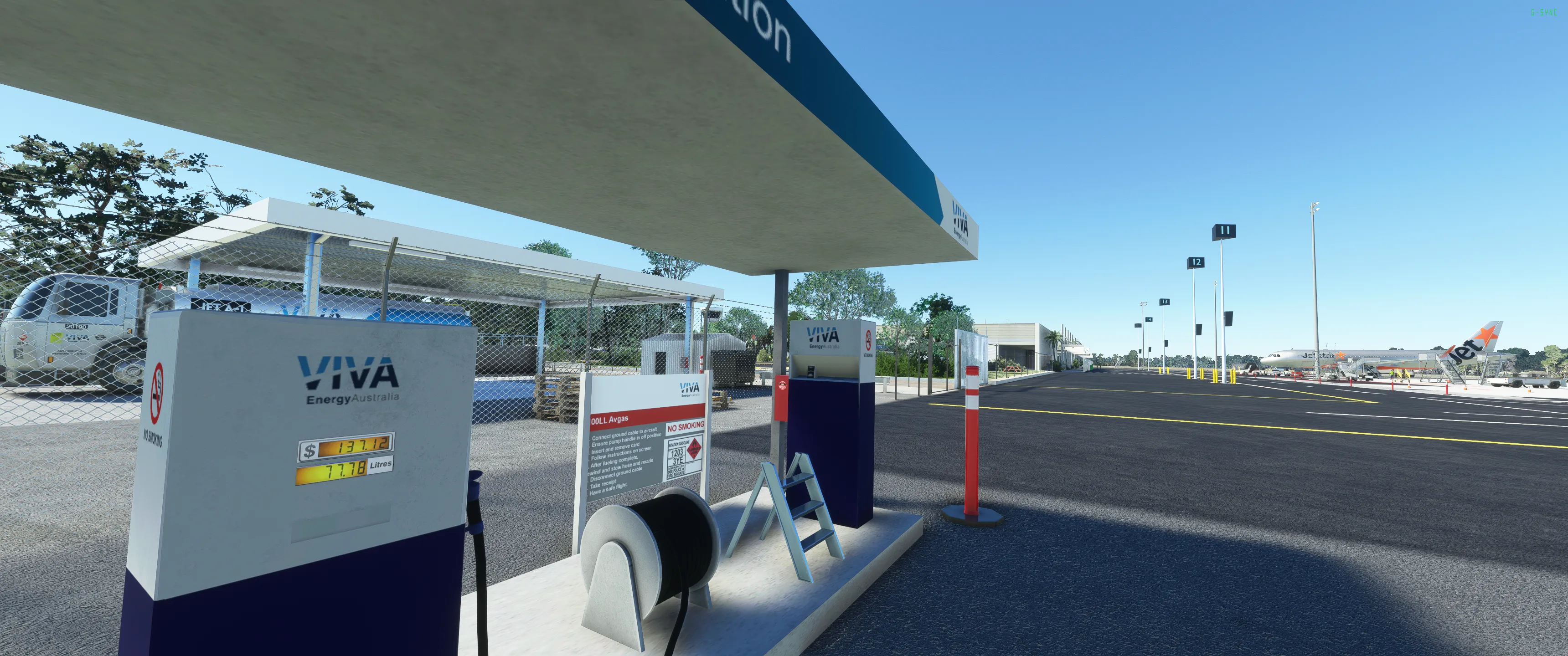 Аэропорт YBSU ( Маркула, Австралия )