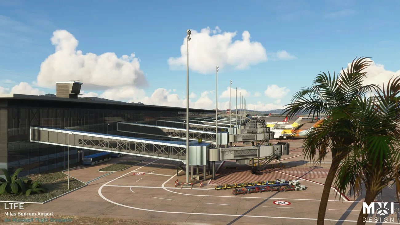 Аэропорт LTFE ( Милас, Турция )