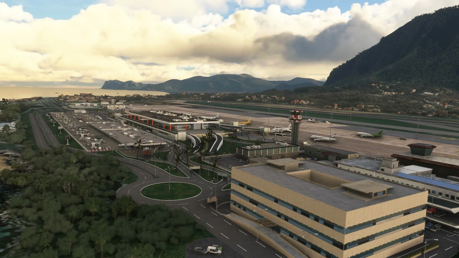 Аэропорт LICJ ( Палермо, Италия )