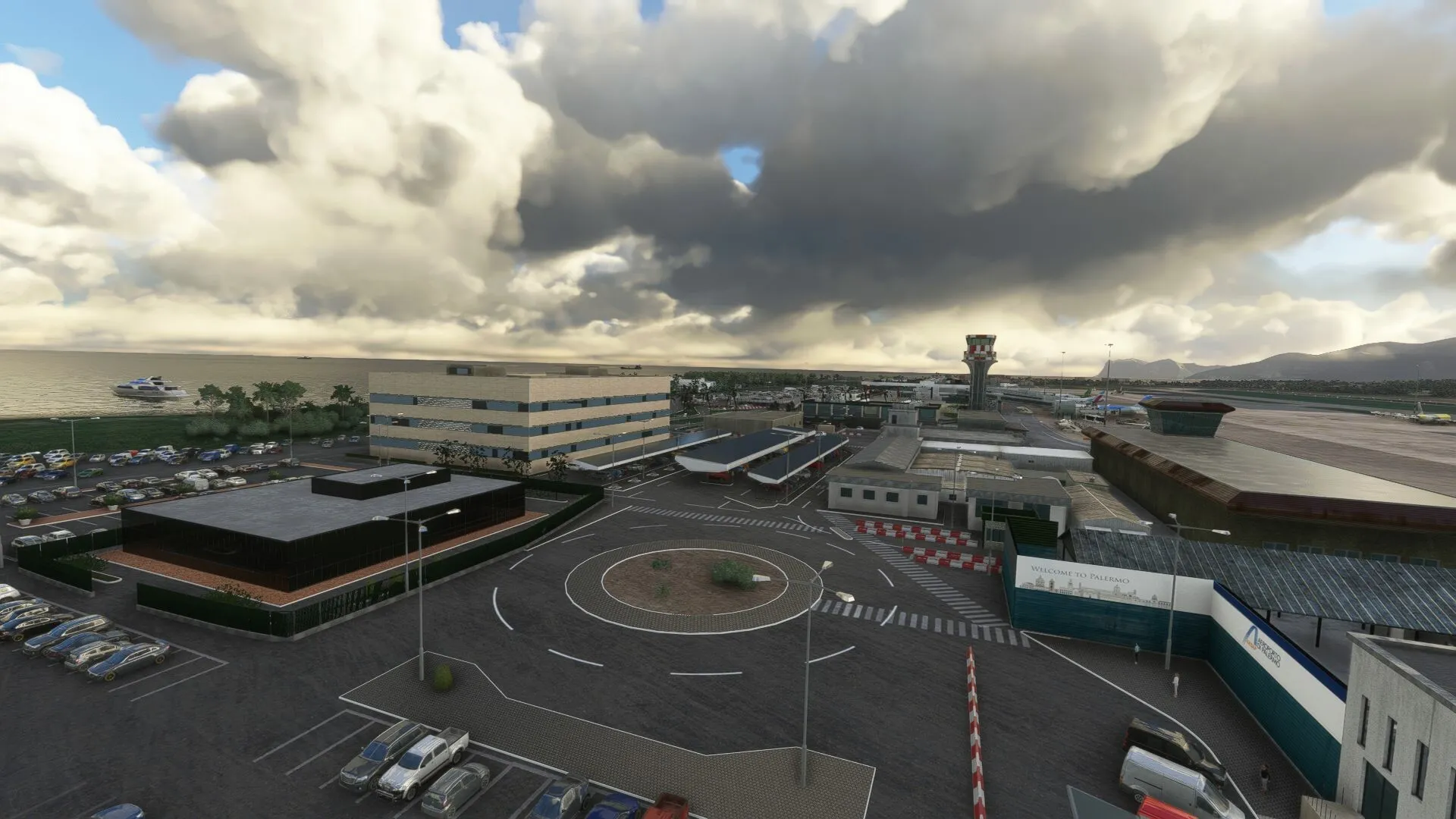 Аэропорт LICJ ( Палермо, Италия )