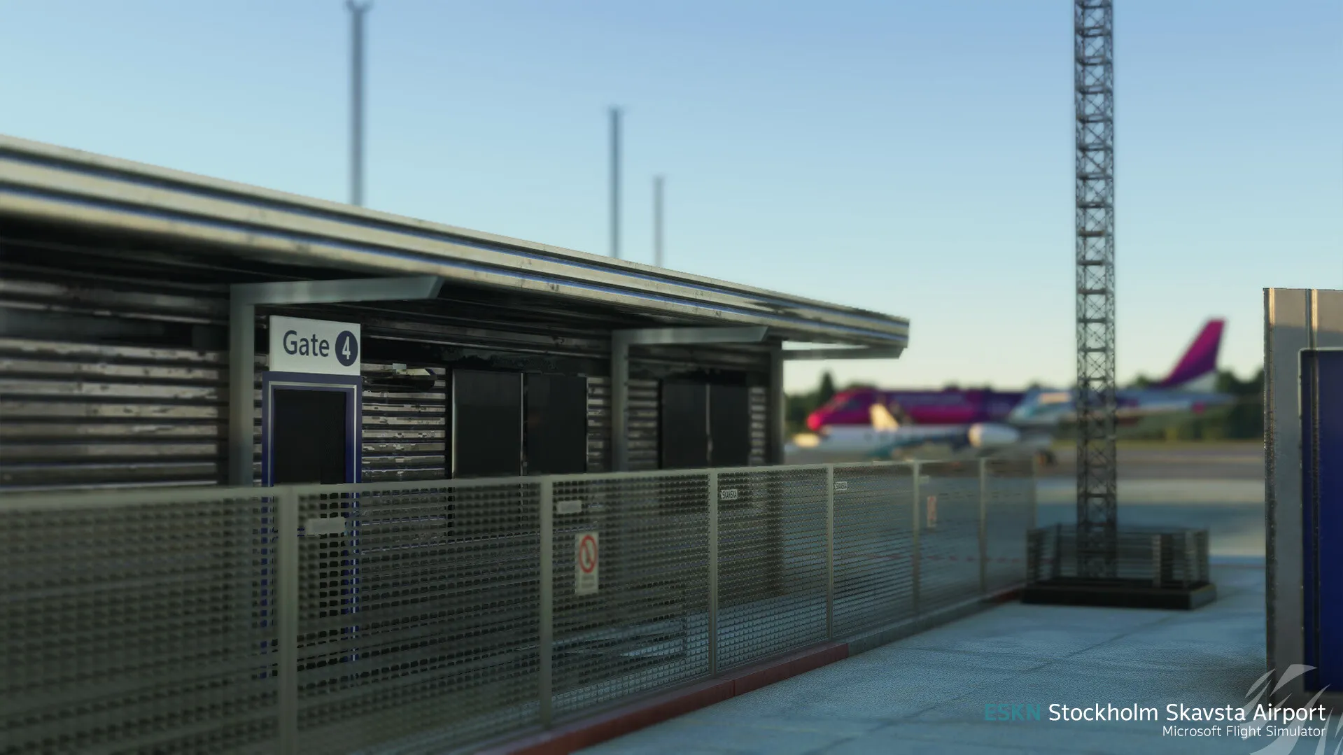 Аэропорт ESKN ( Скавста, Швеция )