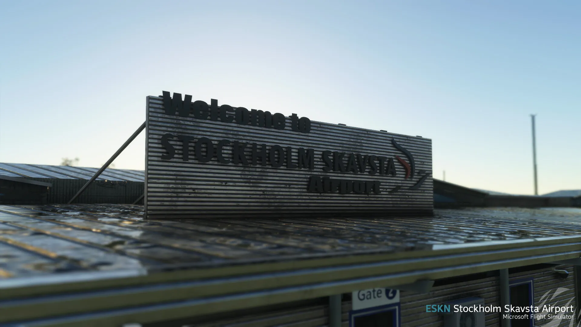 Аэропорт ESKN ( Скавста, Швеция )