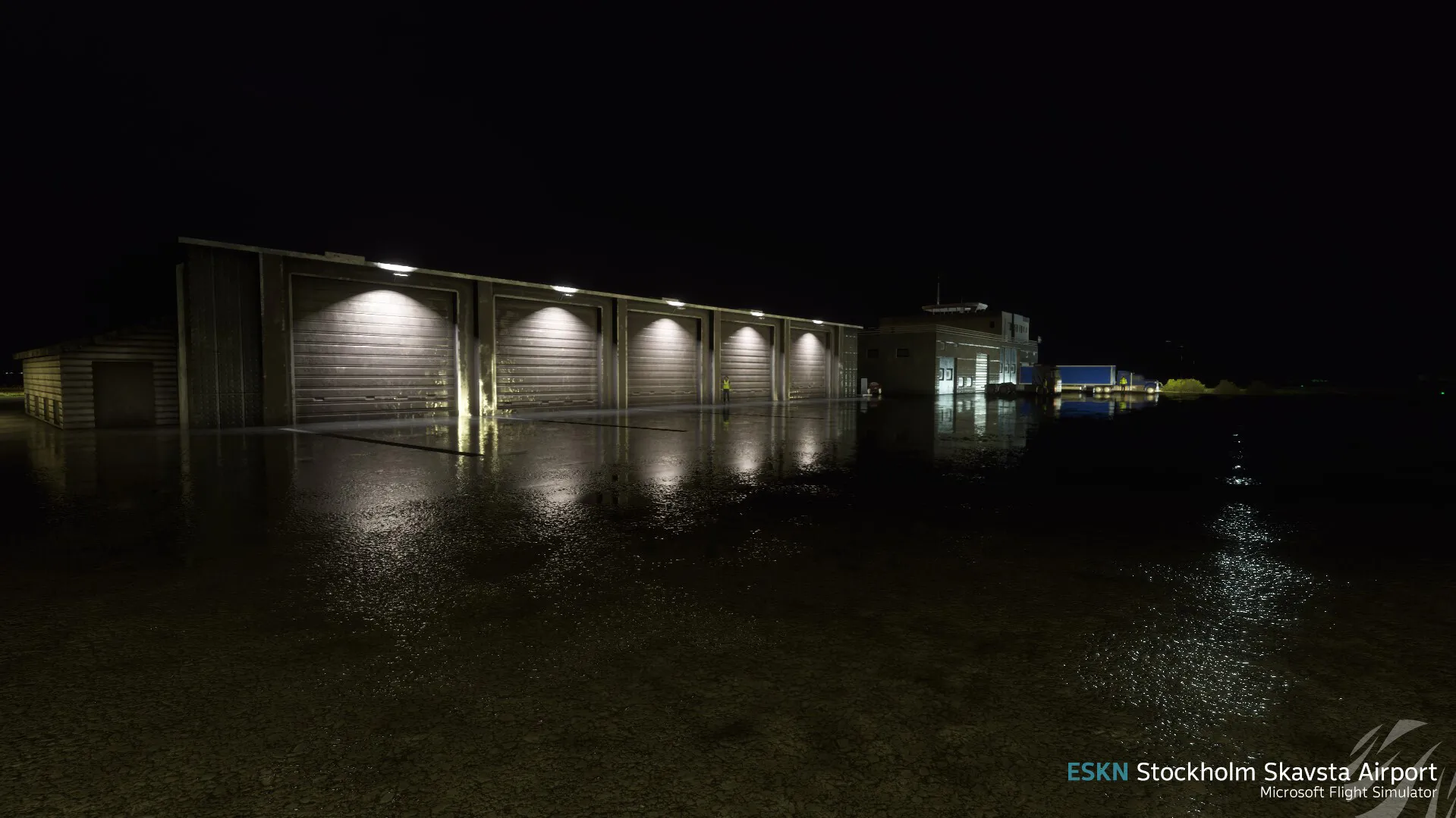 Аэропорт ESKN ( Скавста, Швеция )