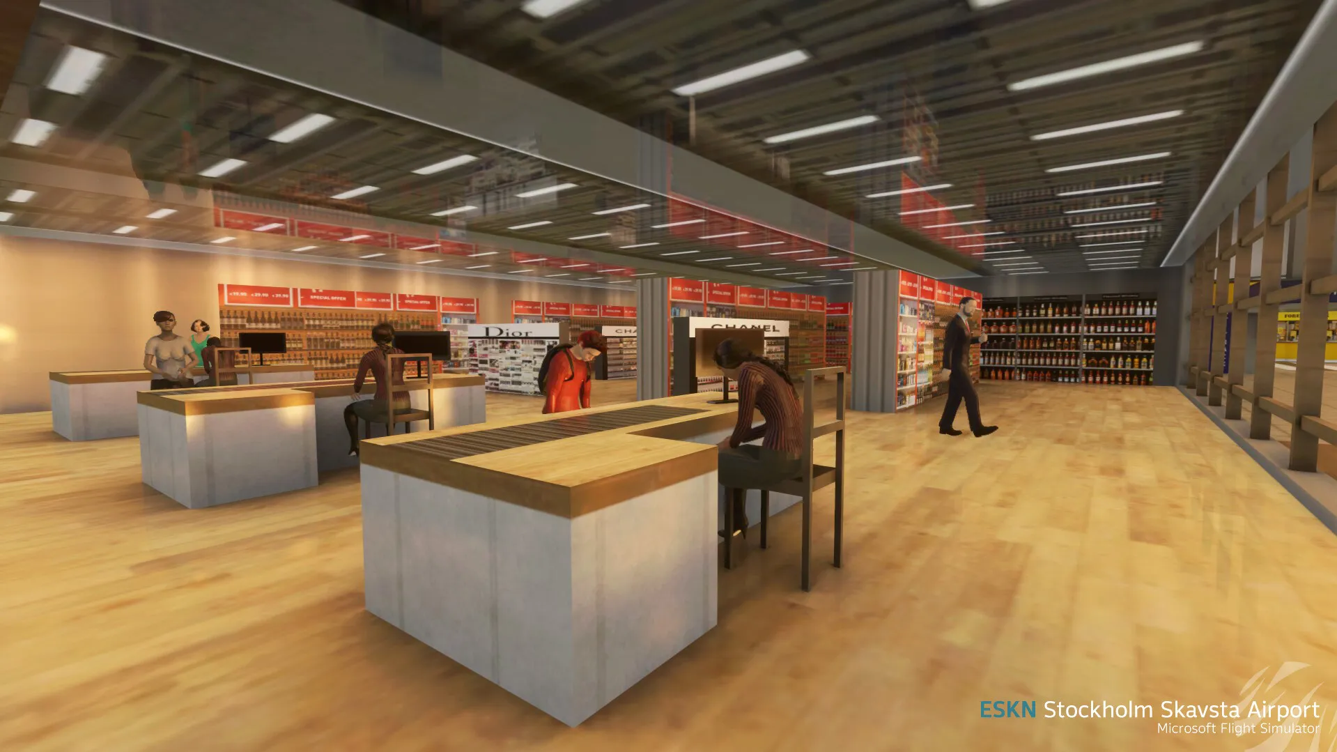 Аэропорт ESKN ( Скавста, Швеция )