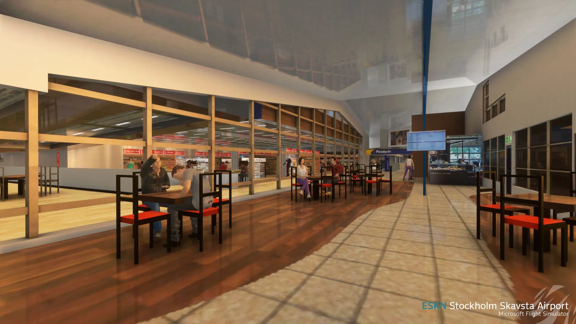 Аэропорт ESKN ( Скавста, Швеция )