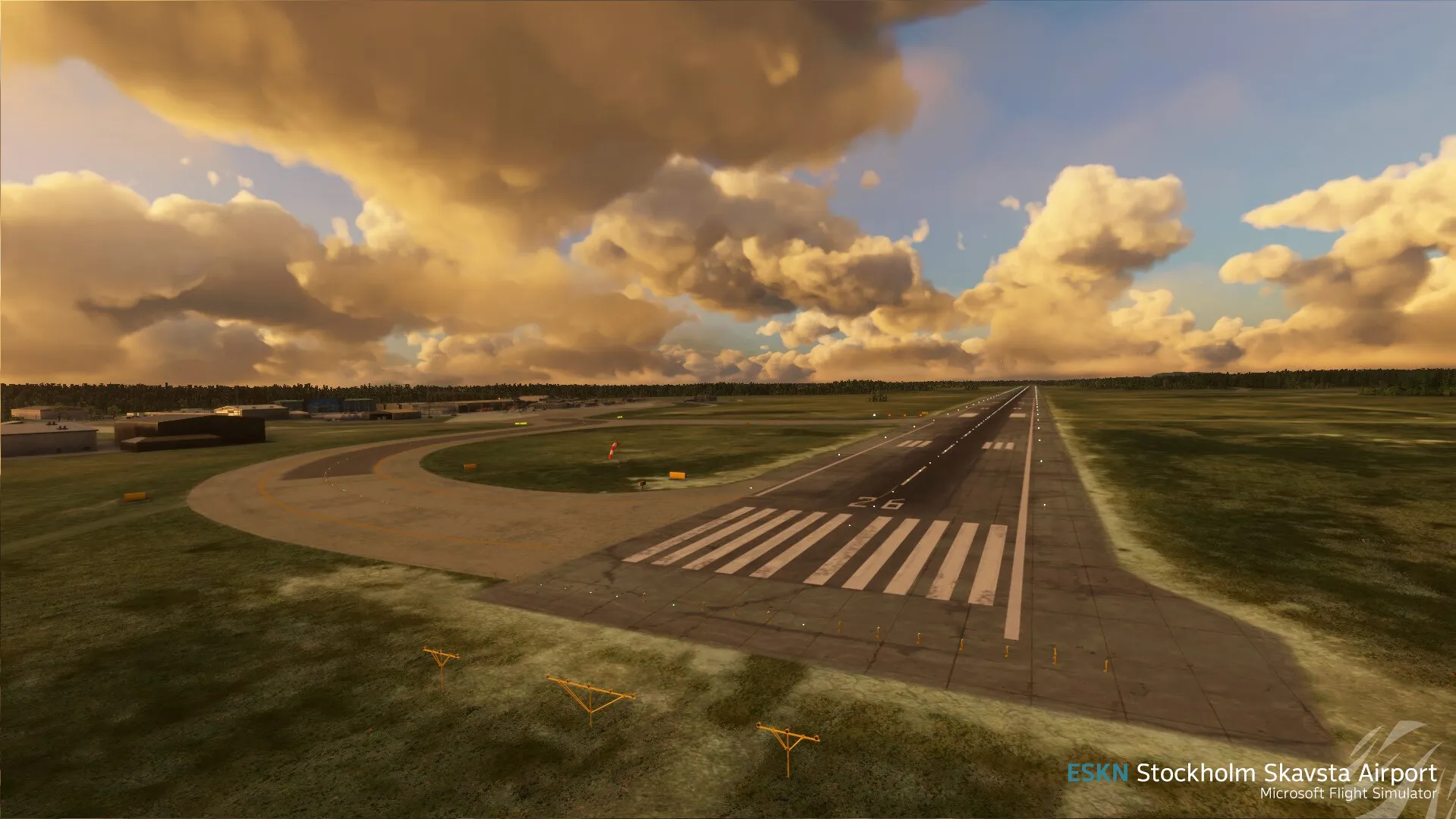 Аэропорт ESKN ( Скавста, Швеция )