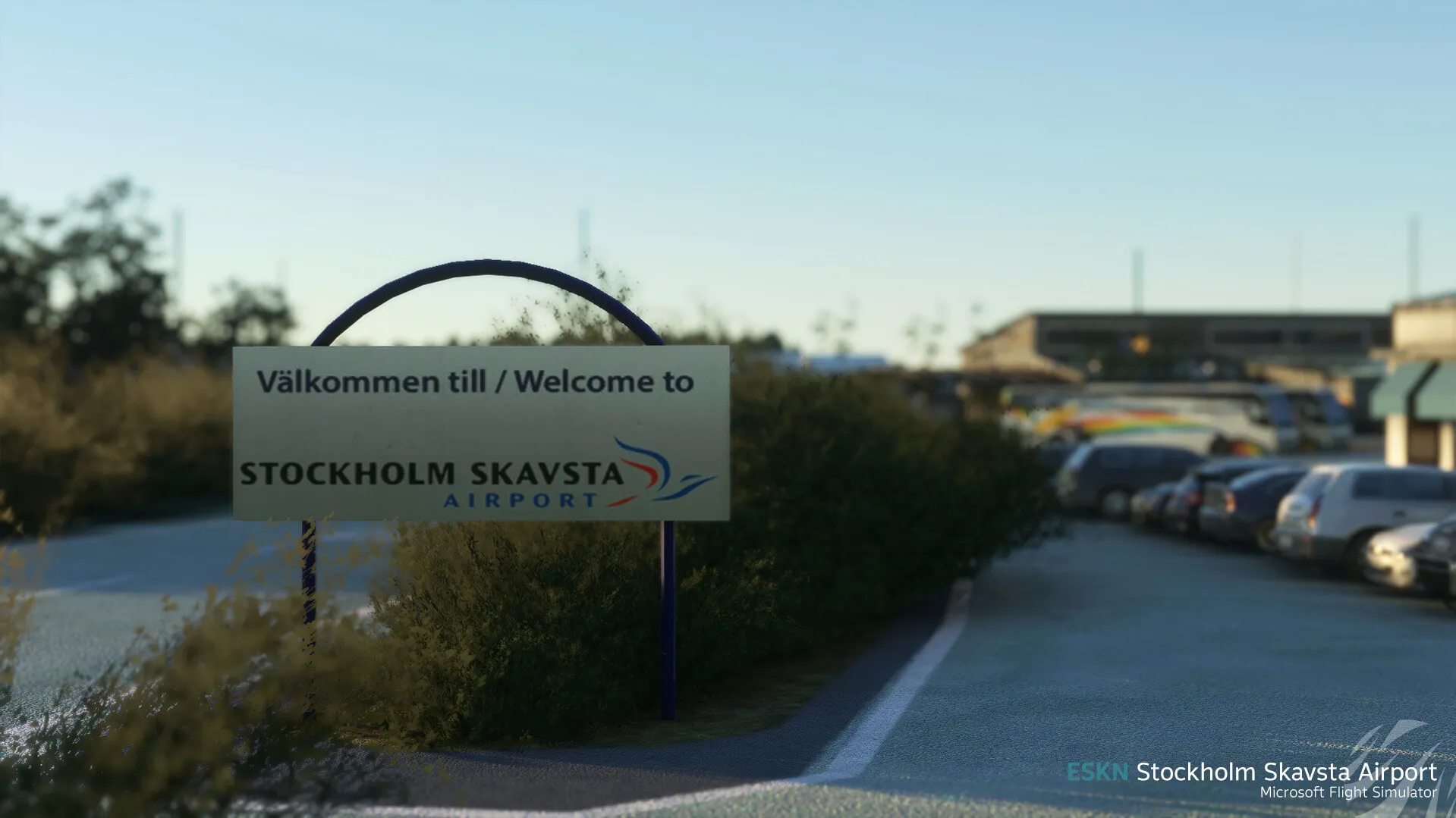 Аэропорт ESKN ( Скавста, Швеция )