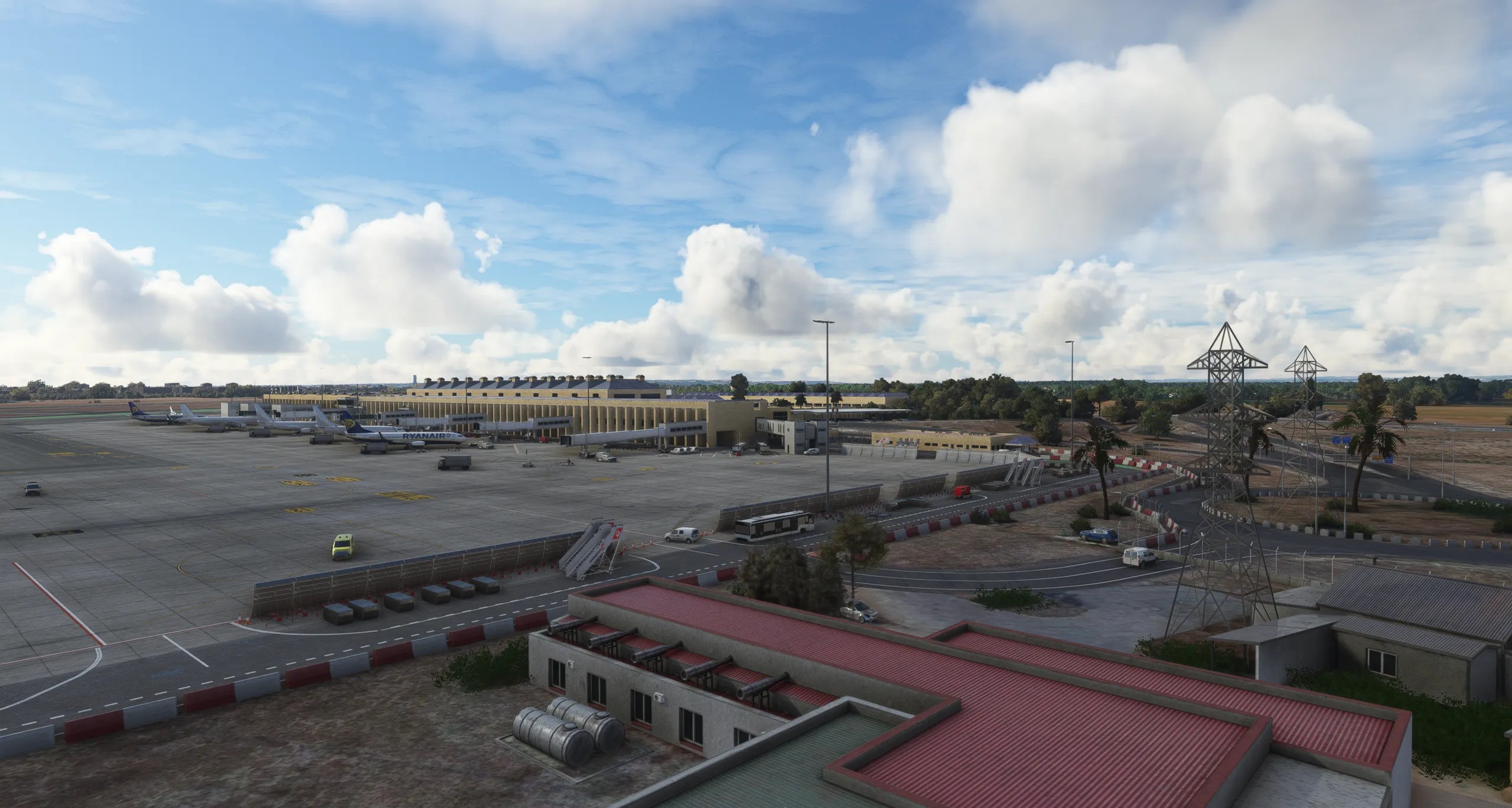 Аэропорт LEZL ( Севилья, Испания )