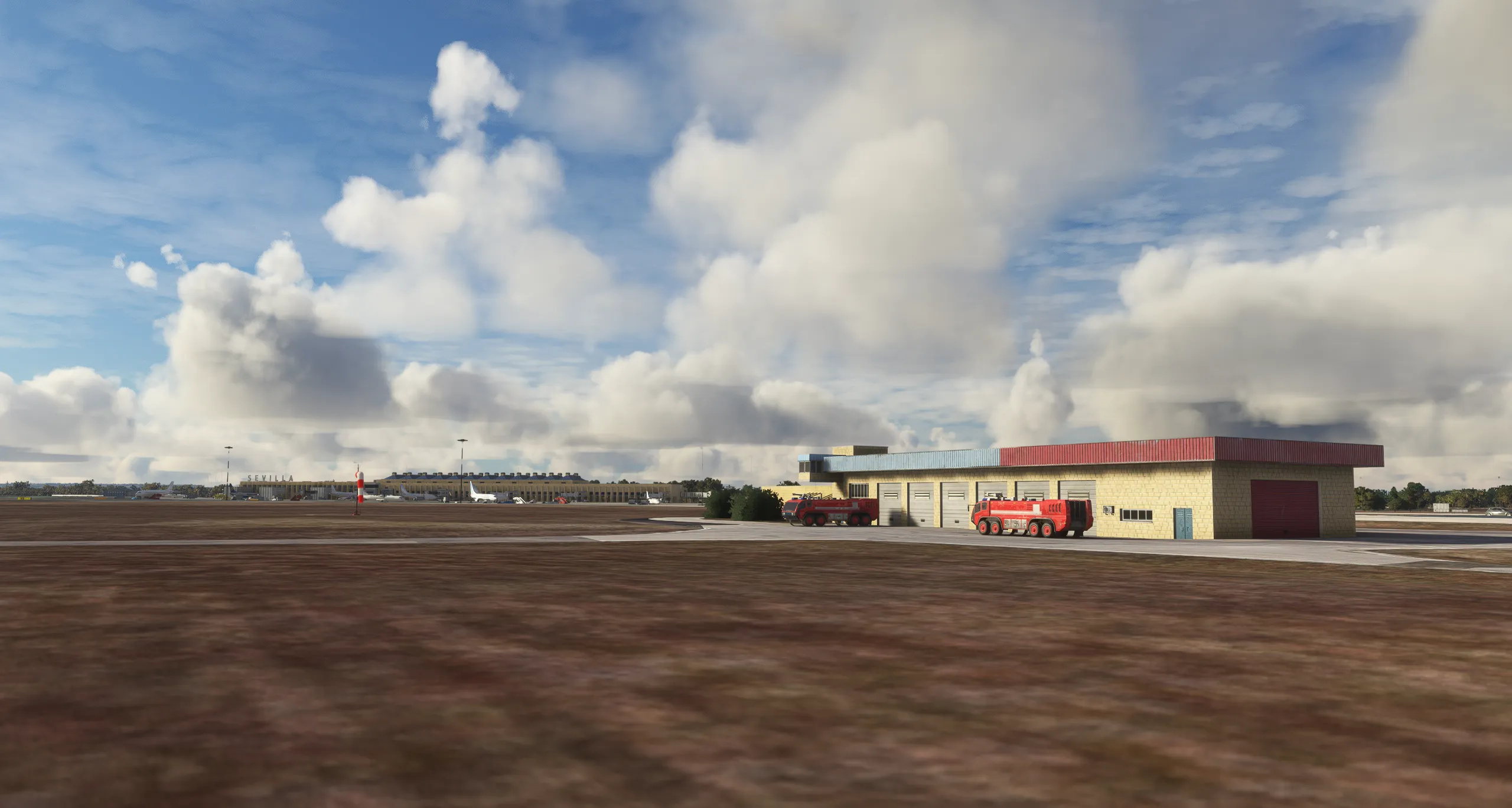 Аэропорт LEZL ( Севилья, Испания )