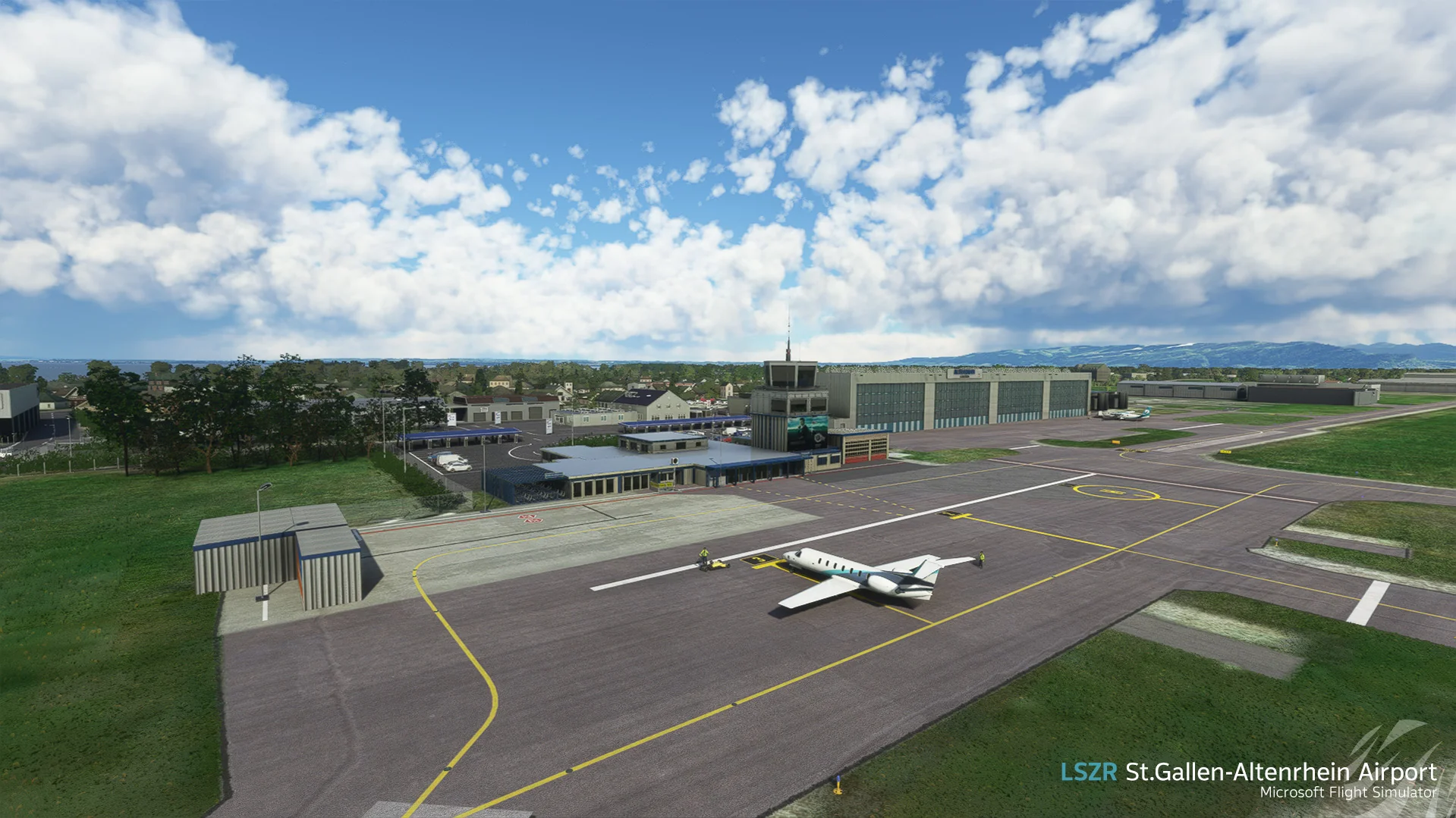 Аэропорт LSZR ( Тали, Швейцария )