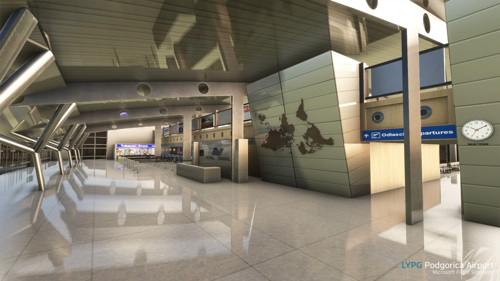 Аэропорт LYPG ( Подгорица, Черногория )