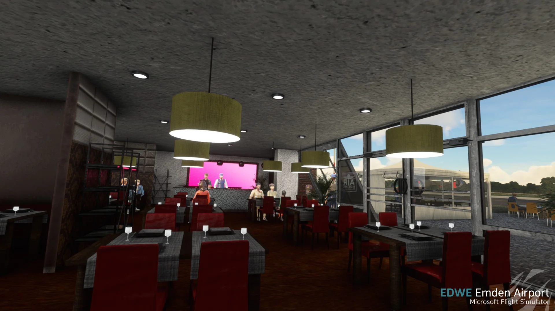 Аэропорт EDWE ( Эмден, Германия )