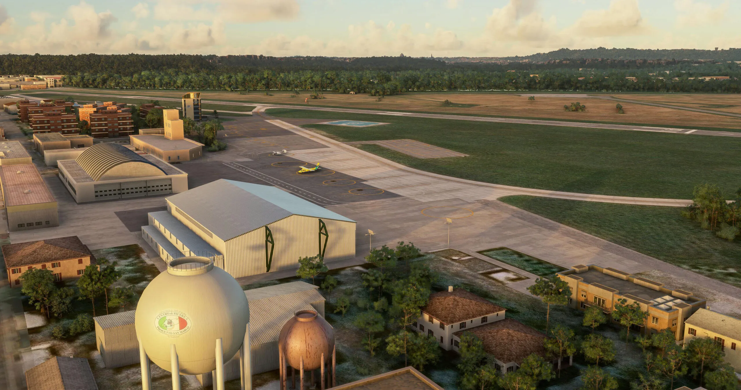 Аэропорт LIRU ( Рим, Италия )