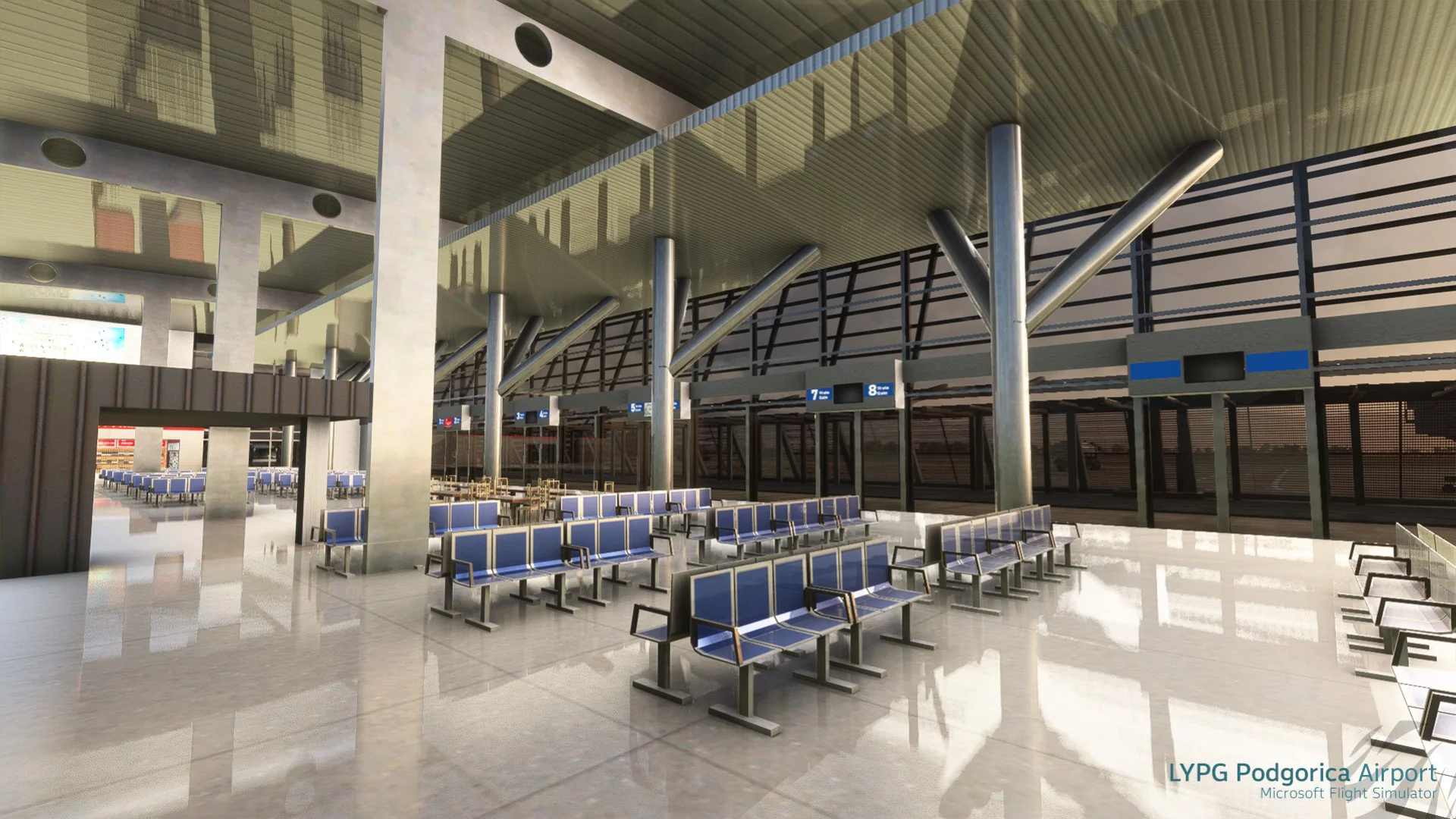 Аэропорт LYPG ( Подгорица, Черногория )