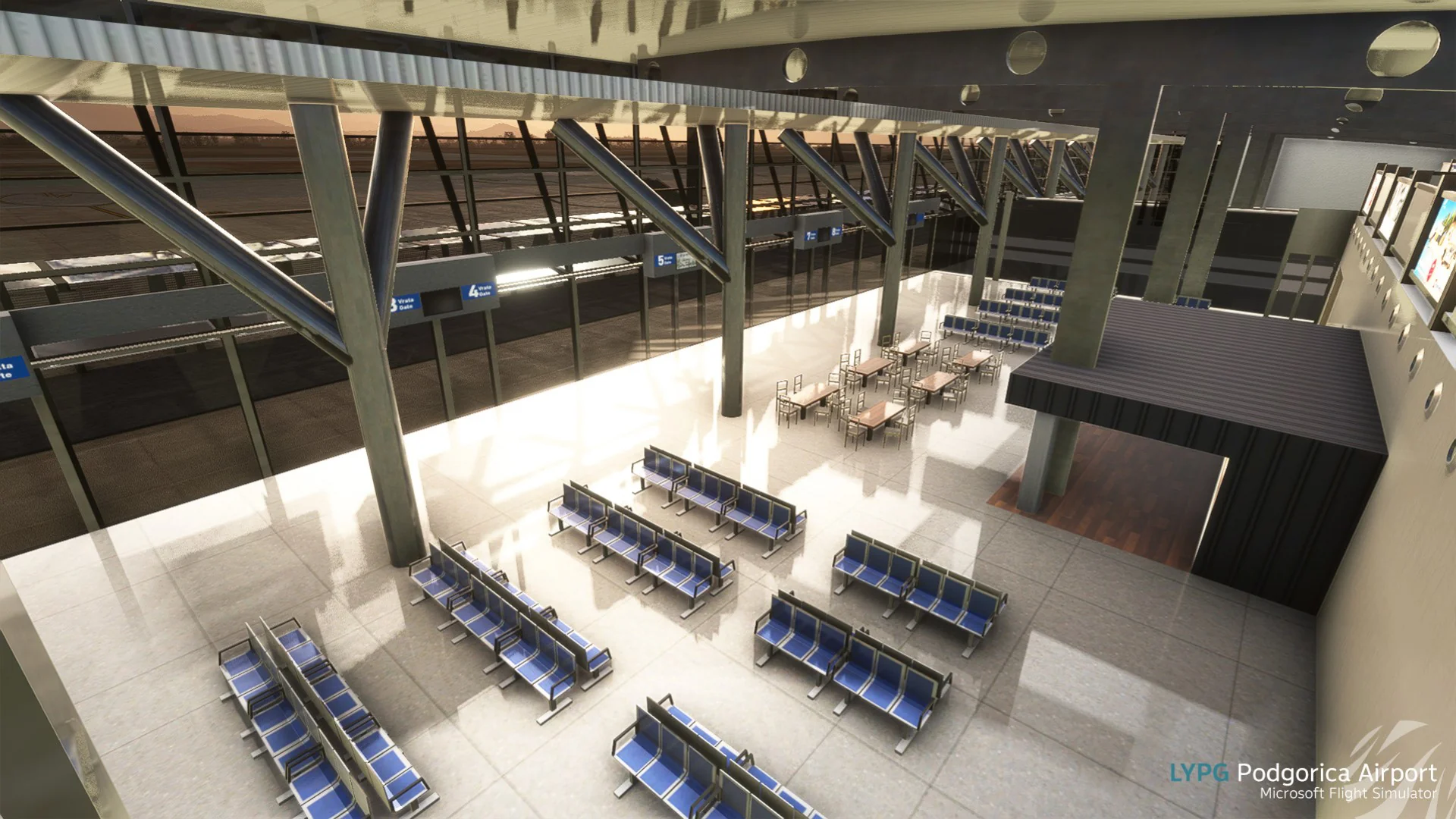 Аэропорт LYPG ( Подгорица, Черногория )
