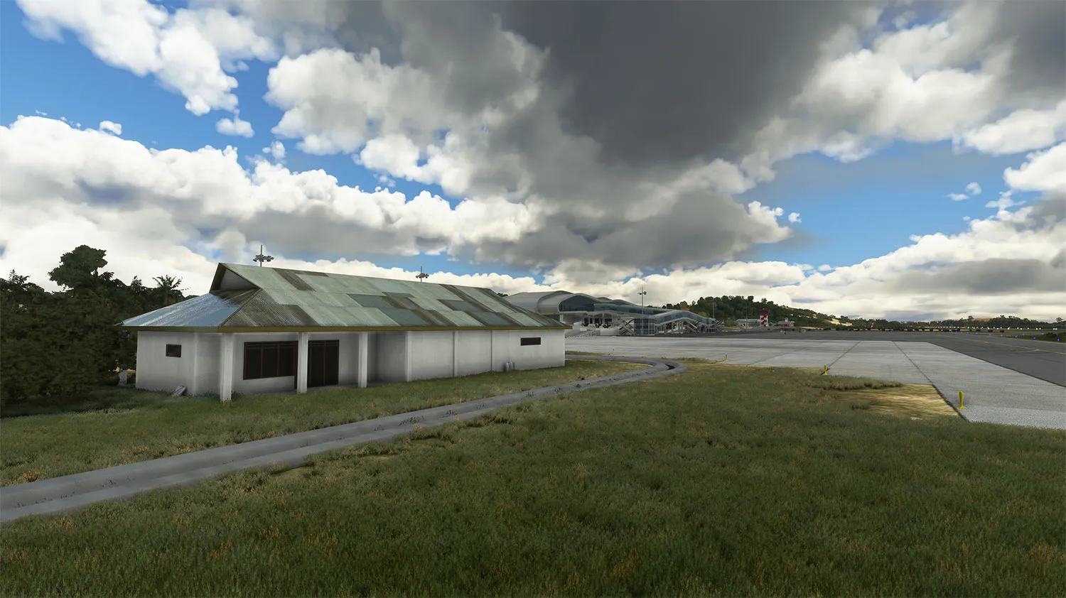 Аэропорт WATO ( Комодо, Индонезия )