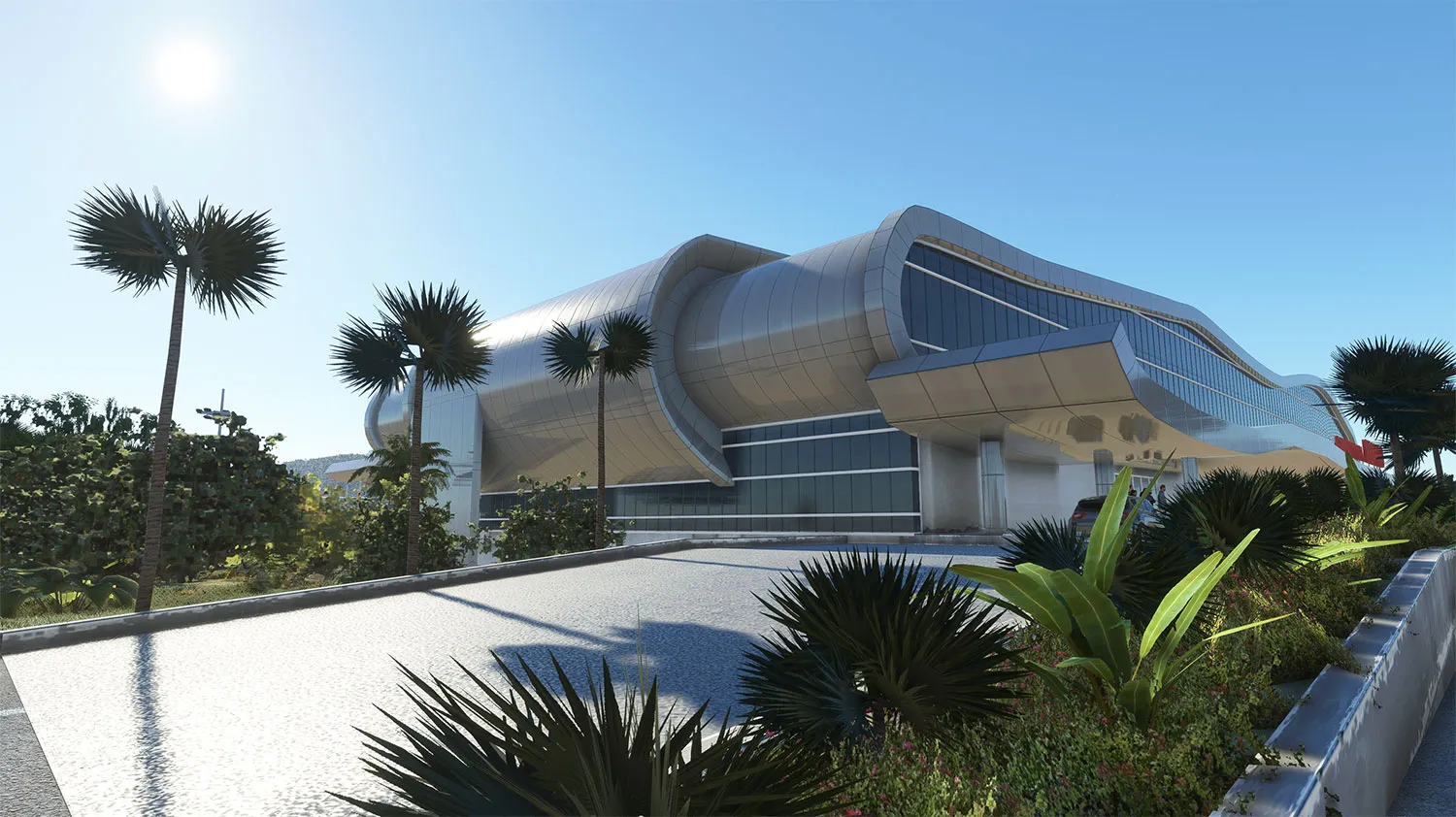 Аэропорт WATO ( Комодо, Индонезия )