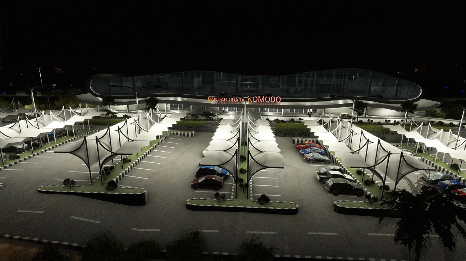 Аэропорт WATO ( Комодо, Индонезия )