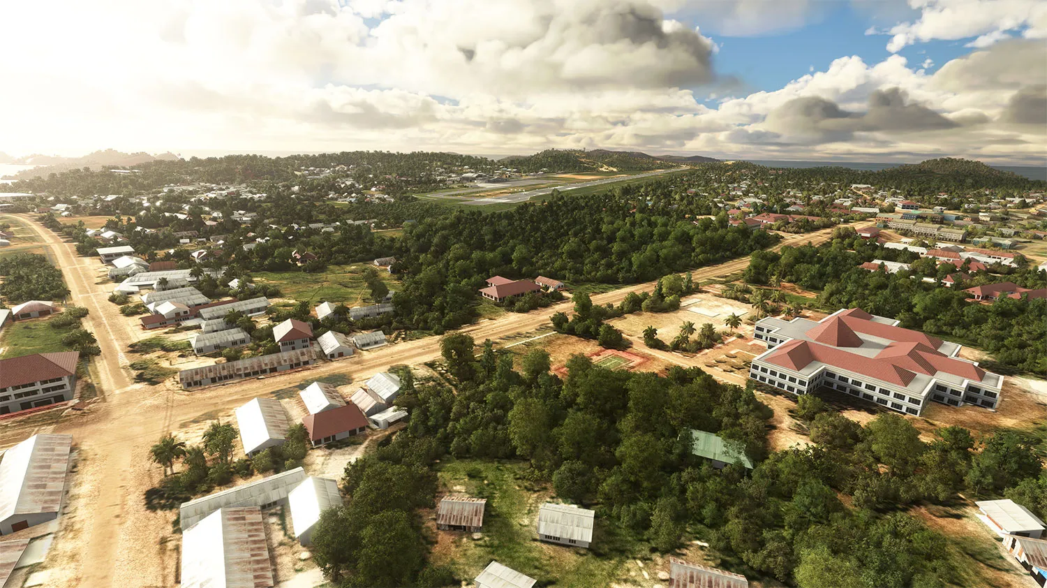 Аэропорт WATO ( Комодо, Индонезия )