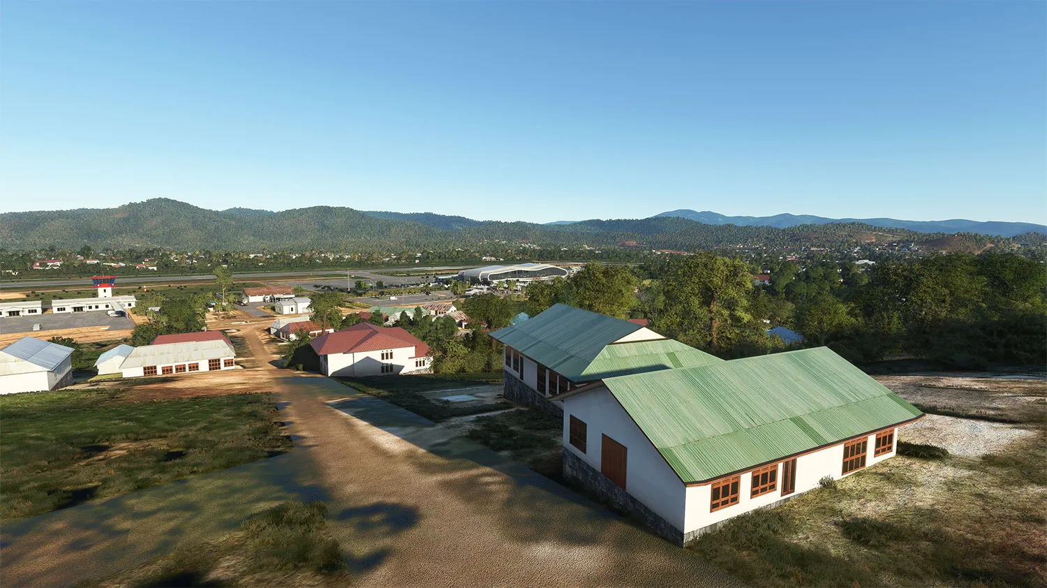 Аэропорт WATO ( Комодо, Индонезия )