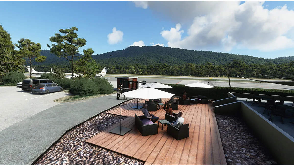 Аэропорт LFTZ ( Ла Моль, Франция )