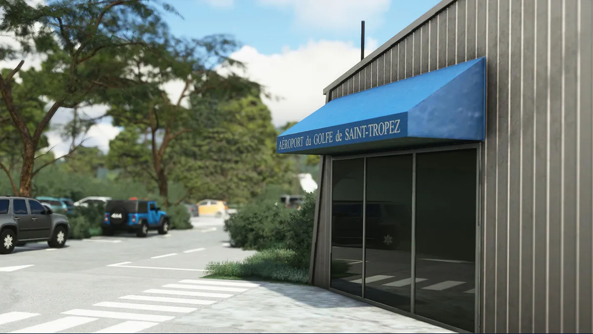 Аэропорт LFTZ ( Ла Моль, Франция )