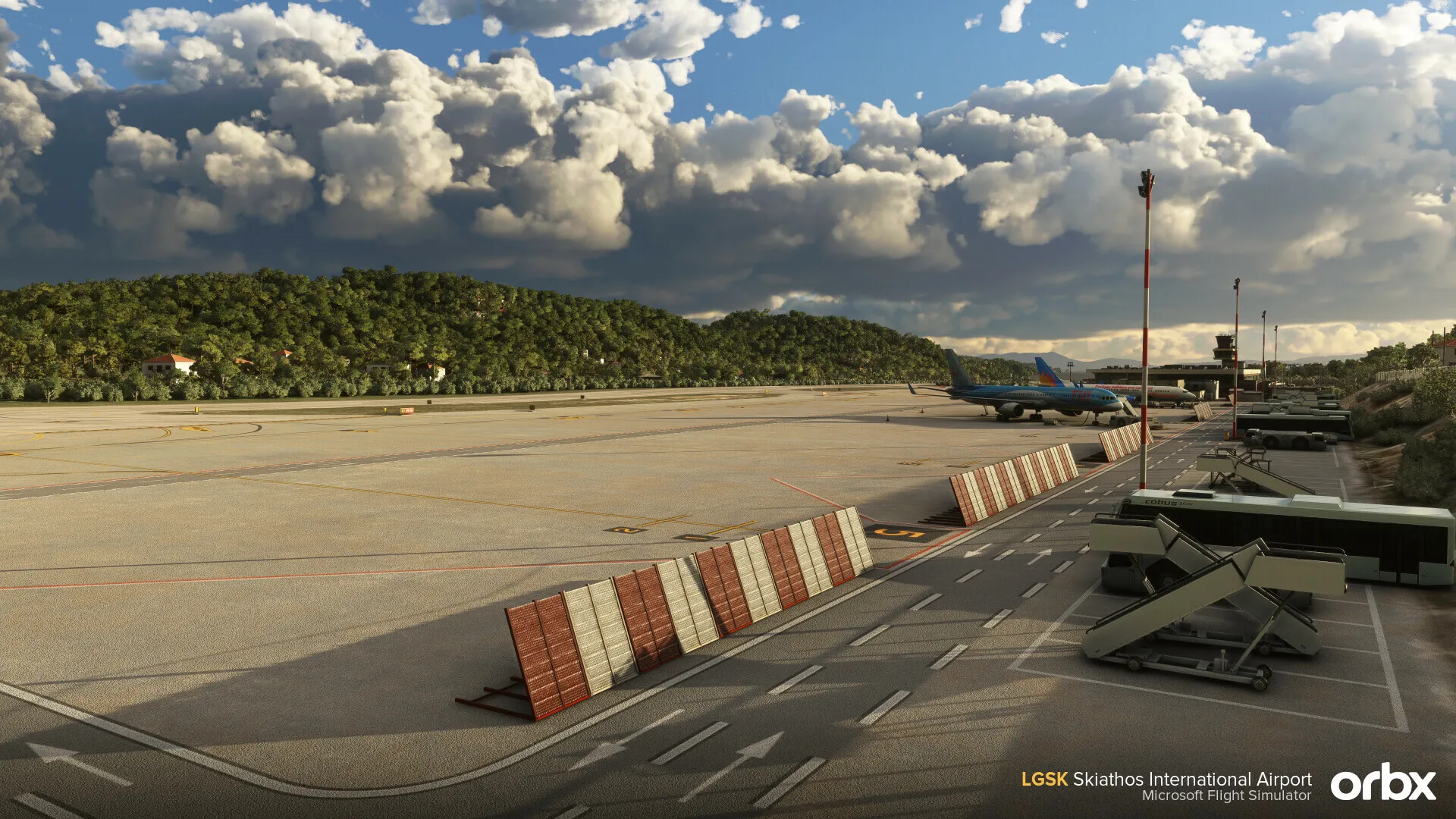 Аэропорт LGSK ( Скиатос, Греция )