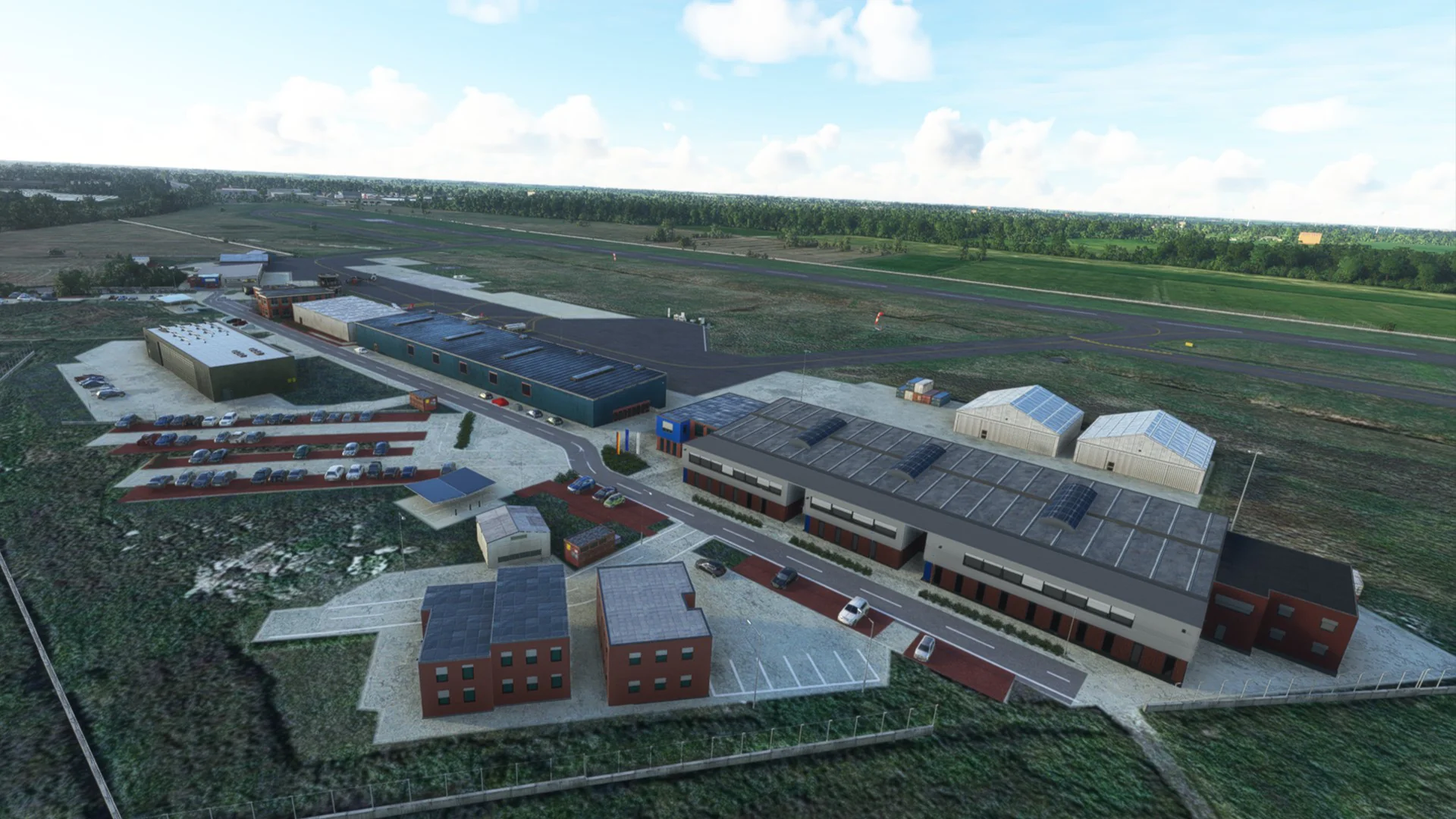 Аэропорт EDWE ( Эмден, Германия )