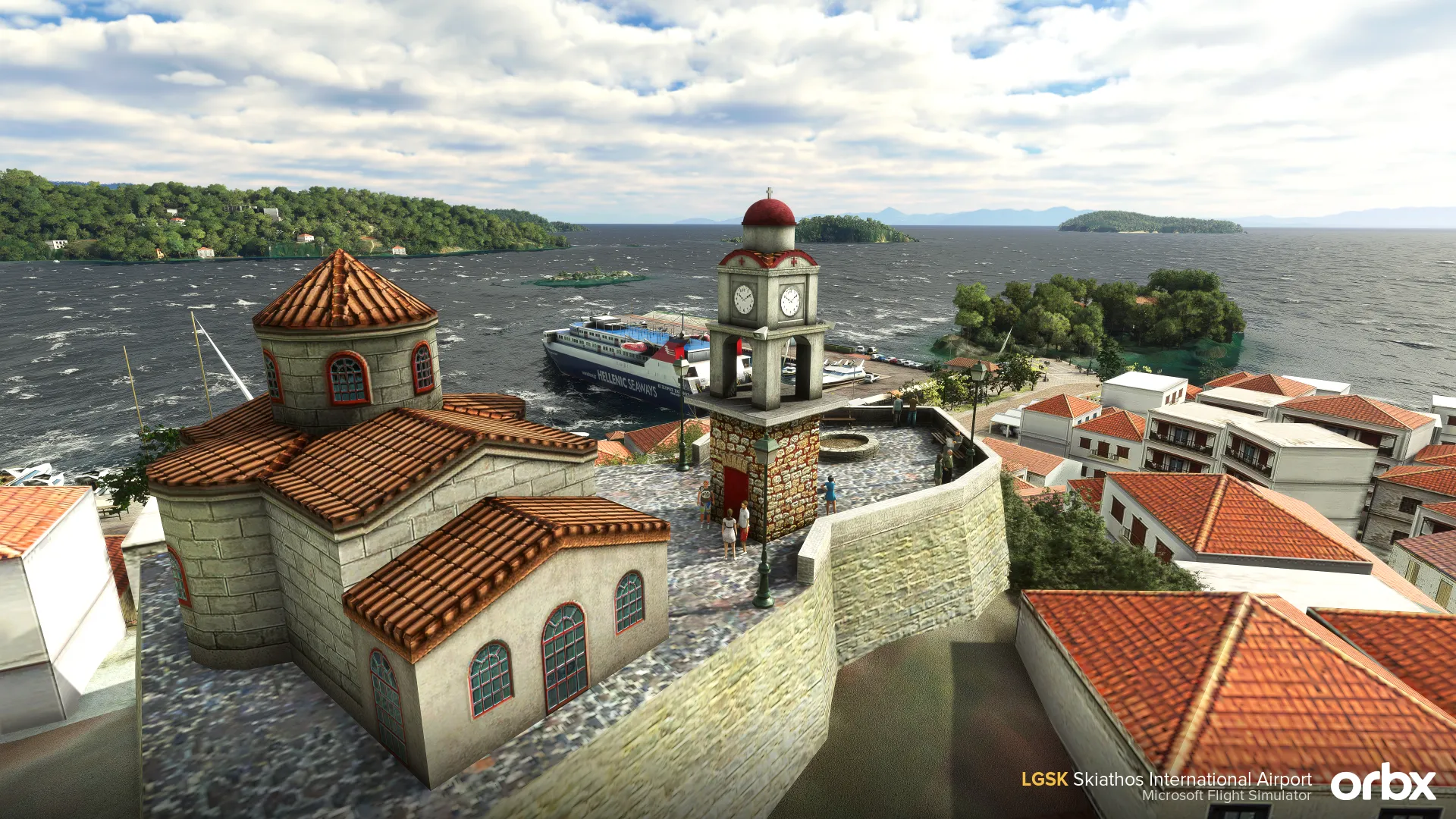 Аэропорт LGSK ( Скиатос, Греция )