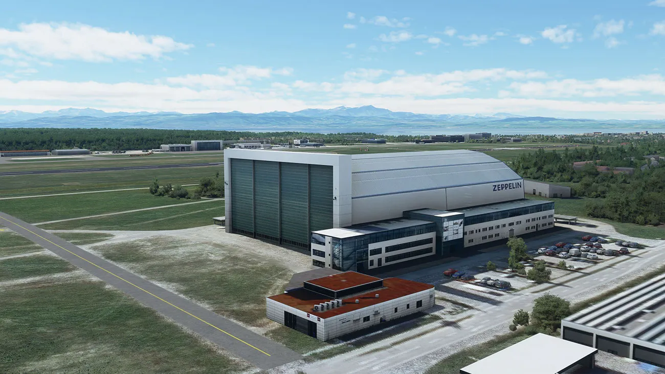 Аэропорт EDNY ( Фридрихсхафен, Германия )