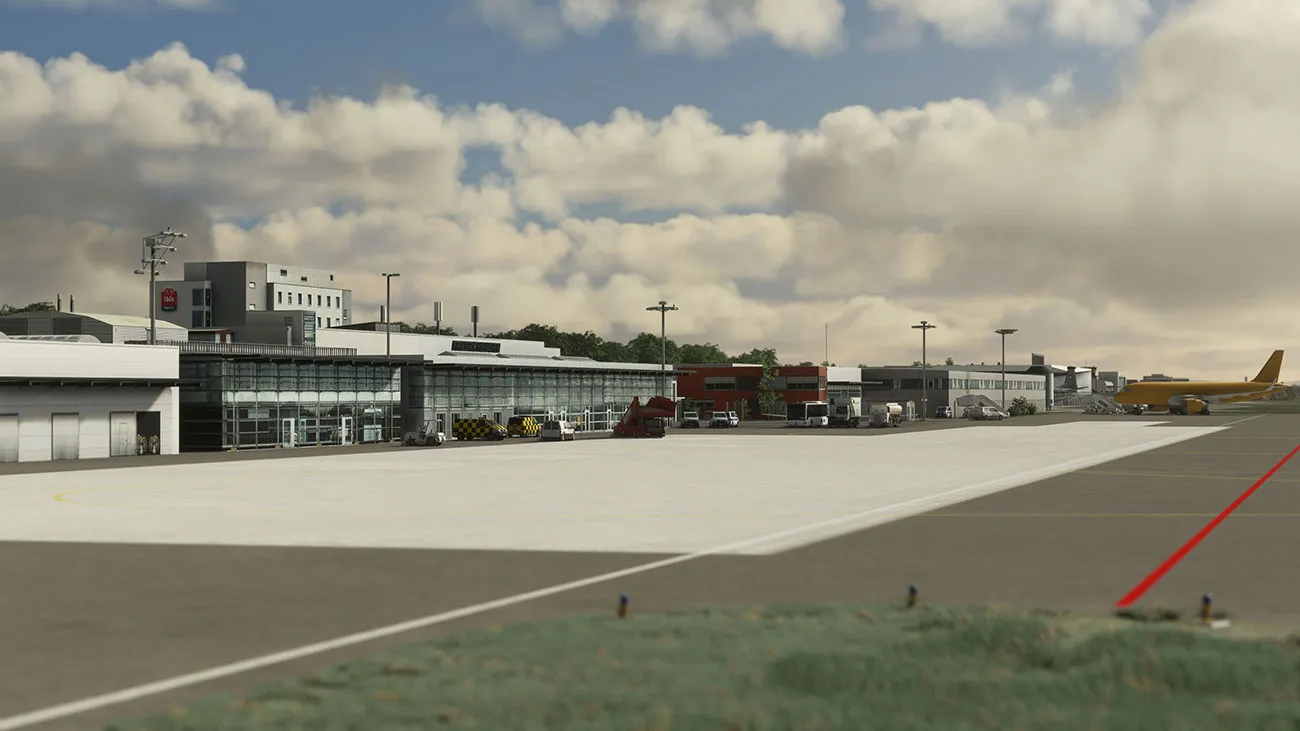 Аэропорт EDNY ( Фридрихсхафен, Германия )