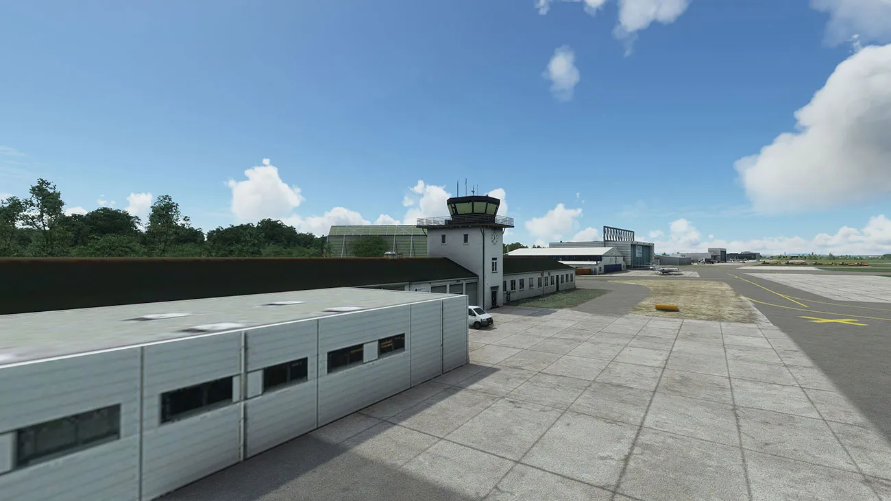 Аэропорт EDNY ( Фридрихсхафен, Германия )