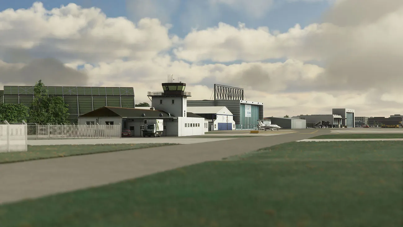 Аэропорт EDNY ( Фридрихсхафен, Германия )