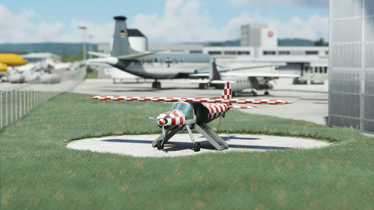 Аэропорт EDNY ( Фридрихсхафен, Германия )