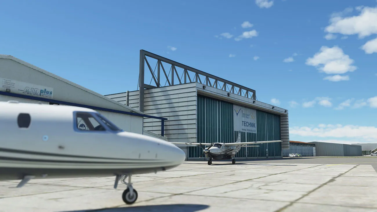 Аэропорт EDNY ( Фридрихсхафен, Германия )