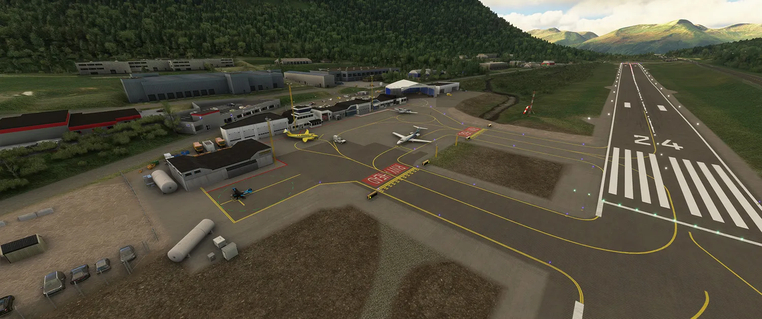 Аэропорт ENOV ( Орста, Норвегия )