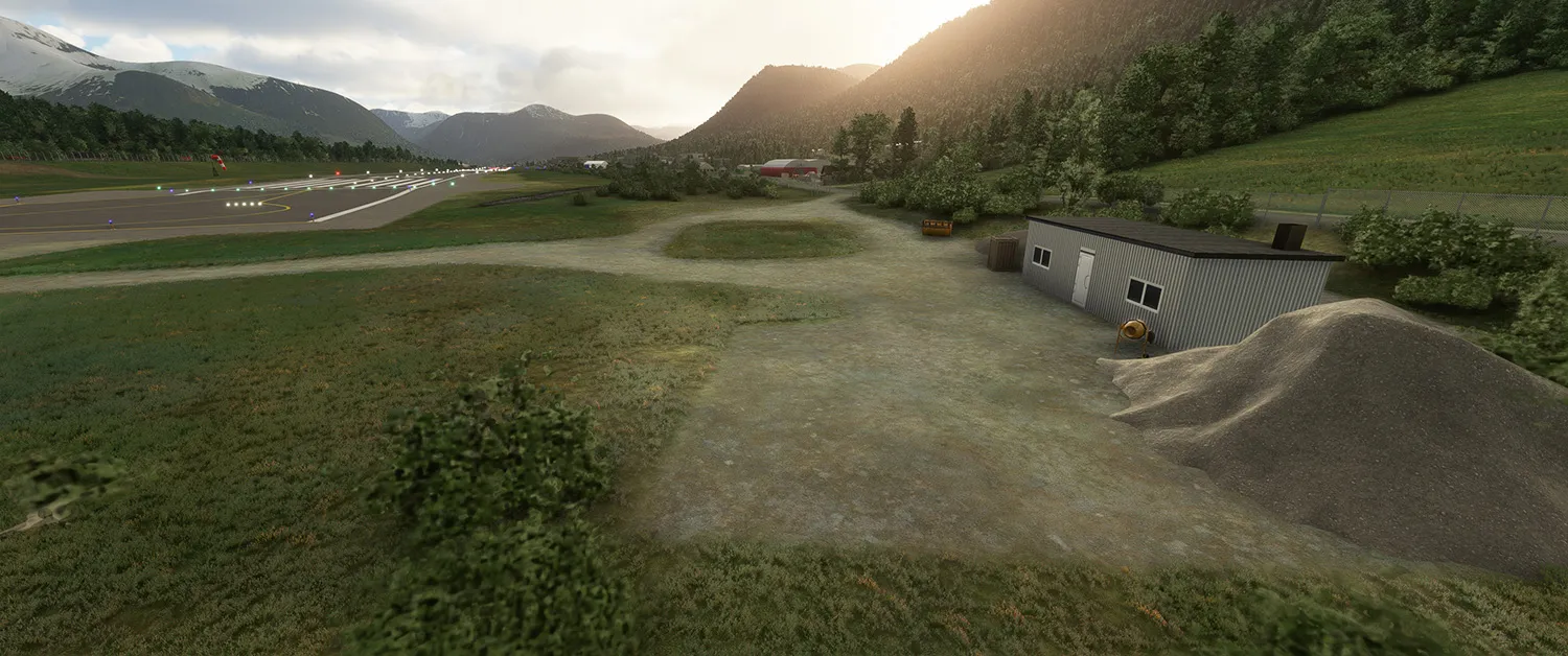 Аэропорт ENOV ( Орста, Норвегия )